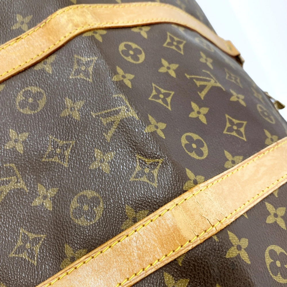 LOUIS VUITTON Brown Monogram Keepall 60 Boston Bag - Picture 9 of 13